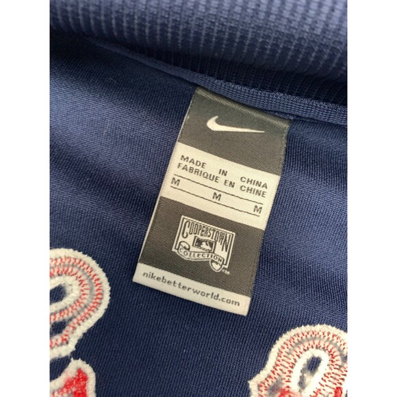 Boston Red Sox Nike Jacket Womens M Cooperstown Embroidered Spellout Full Zip Up - Picture 8 of 10